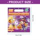 thumbnail image 3 of Halloween Theme Foil Sticker Set Glittering Effect Art Craft Sticker Painting Toy For Children Creative Project Fun, 3 of 4