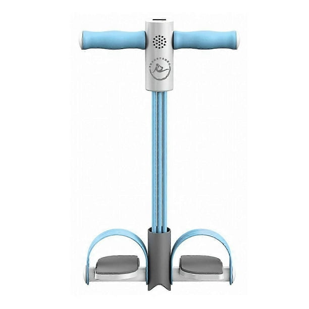6 Tube Foot Pedal Resistance Band Body Stretch Pull Rope Fitness Yoga Exercise