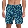 thumbnail image 2 of Goofa Daisies Flowers Printed Men's Swim Trunks Board Shorts Quick Dry Mens Swimming Trunks with Compression Liner,Breathable Fit Hawaii Beach Shorts-Large, 2 of 9