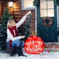 thumbnail image 3 of ESULOMP 23.6in Giant Christmas Ornament Outdoor Christmas Inflatable Decorated Ball, Giant Christmas Inflatable Ball with Pump for Home Holiday Outdoor Christmas Tree Decorations, 3 of 5