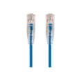 thumbnail image 2 of Monoprice SlimRun Cat6 28AWG UTP Ethernet Network Cable, 20ft Blue, 2 of 2