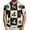 Khaki, variant on Funny Halloween Golf Polo Shirts for Men Classic Pumpkin Bat Spiderweb Print Golf Polos Short Sleeve Performance Sweatshirts Casual Streetwear
