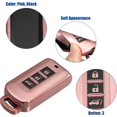 thumbnail image 3 of ACROPIX Housse de Porte-Clés en TPU Compatible avec Mitsubishi Outlander - Lot de 1 Rose, 3 of 5