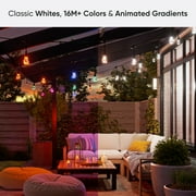 Nanoleaf Essentials Matter Smart Multicolor Outdoor String Lights Smarter Kit 15m (49ft)