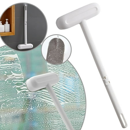 

Kitchen Gadgets Long Handle Screen Window Cleaning Brush Wet And Dry Dual Use Cleaning Window Wiper Glass Brush High Rise Window Scraper Kitchen Organization and Storage