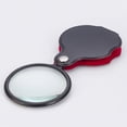 thumbnail image 1 of Mini Pocket Magnifying Glass Optical Glass with Cortical Protective Case for Office Reading Hobbies, 1 of 5