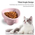 thumbnail image 4 of Elevated Cat Bowls Ceramic Raised Cat Food Bowl for Protecting Pet's Spine, 4 of 6