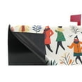 thumbnail image 4 of Stylized People Mailbox Cover Magnetic Standard Size Post Box Cover Wraps Home Garden Decor 18" X 21", 4 of 7