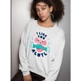 thumbnail image 2 of I Like You Alotl Sweatshirt Women -Smartprints Designs, Female Small, 2 of 4
