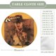 thumbnail image 2 of Los cazadores del arca perdida-theme Fitted Round Tablecloths Elastic Edged Table Covers Waterproof Table Cloth for Kitchen Holiday Party Tables Decor 120cm, 2 of 6