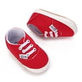 thumbnail image 3 of 0-18M Infant Baby Girls Boys Canvas Sneakers Soft Sole Kids First Walkers Non Slip Shoes, 3 of 8