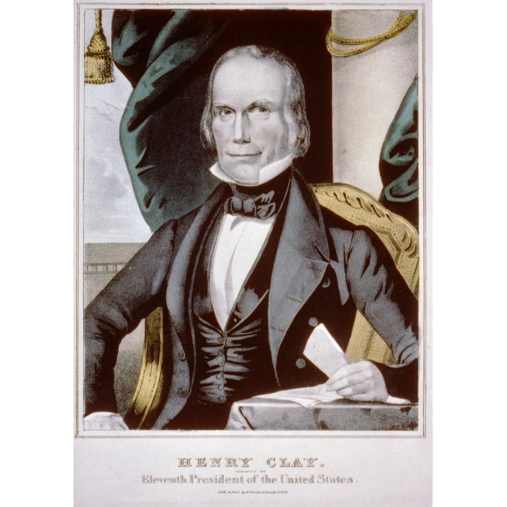 Henry Clay (17771852) Ran For President In 1824 History (18 x 24