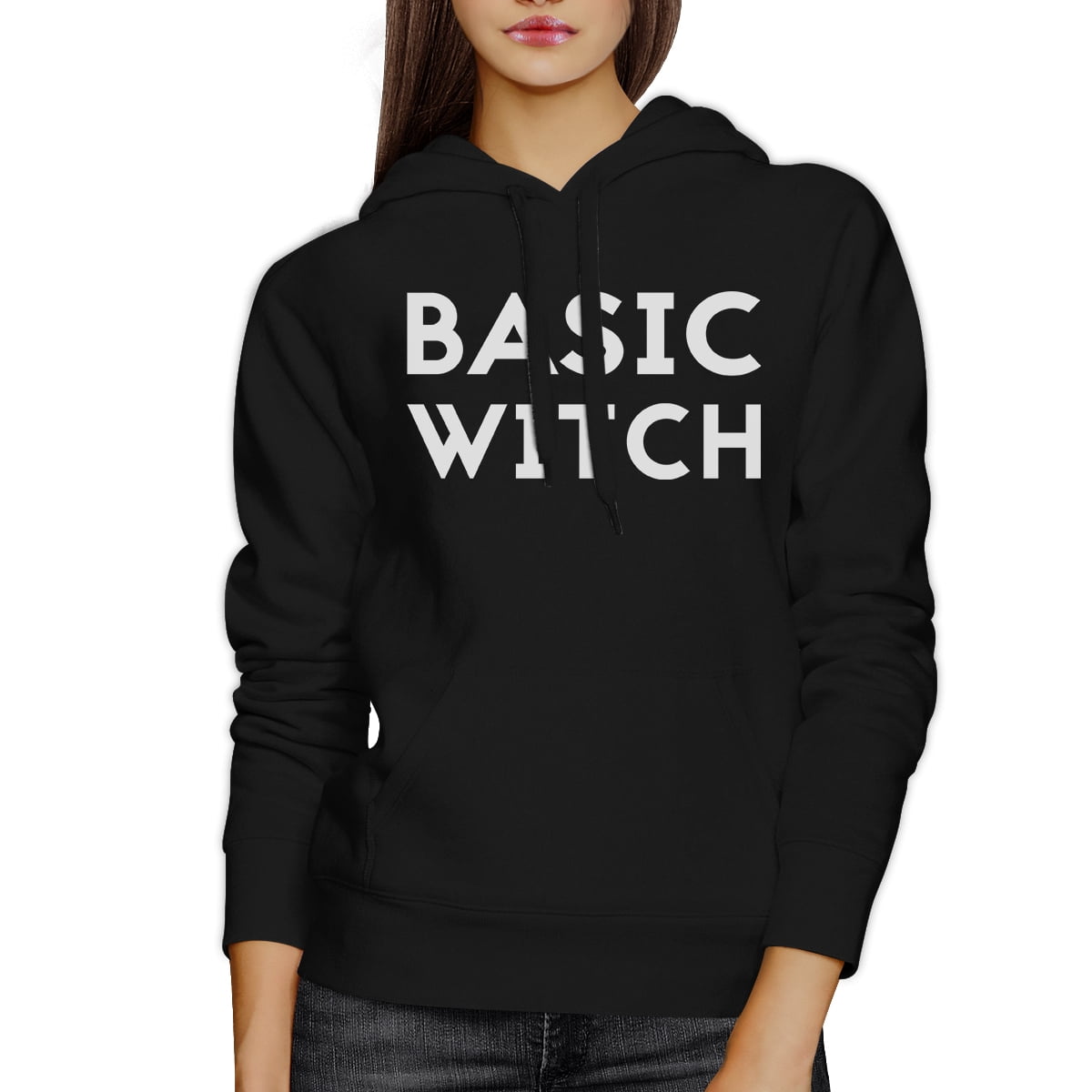 Basic Witch Black Hoodie Women Funny Halloween Costumes For Women ...