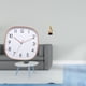 thumbnail image 2 of Reloj de pared para dormitorio, simple, grande, digital, abstracto, escultura de fuego, arte, estatua, adorno, resina, material PP, adecuado para, 2 of 8