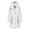 White, variant on Aboser Winter Snow Rain Jackets for Women Waterproof Fleece Lined Windbreaker Jacket Warm Long Hooded Raincoats for Outdoor Climbing Hiking Ski