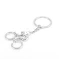 thumbnail image 5 of Keychain Silver Bicycle Riding Keyring Solid Lightweight Cycling Storage Tools Ergonomic Design Connecting Fasteners Jewelry Decoration, 5 of 5