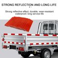 thumbnail image 4 of Reflector de Rectángulo, Palo Auto Adhesivo en Cinta de Seguridad Reflectante, 50 piezas, para Remolque de Camiones de Automóviles, Letrera de Carretera, 4 of 7