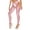 Pink, variant on Womens Sexy Crotchless Pants Underwear Solid Color Lingerie Tights Pantyhose Leggings Tights Shiny Oil Glossy Stretchy Stockings