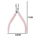 thumbnail image 2 of ENTASSER Cuticle Trimmer Cuticle Nippers Clippers Stainless Steel Hangnail Remover Sharp Cutter Pedicure Manicure Toolpowder, 2 of 5