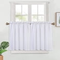 thumbnail image 2 of Yesfashion Valances Curtains for Windows, Waterproof Waffle Woven Textured Window Valances for Kitchen/Bedroom/Bathroom, 2 of 7