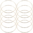 thumbnail image 4 of 10 Pcs Anneaux Ronds en Métal Attrape-Rêves DIY Accessoires d'Ornement, 4 of 8