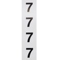 thumbnail image 2 of Black Number 7 Circle Stickers | 1.5" Inches Round | 500 Pack, 2 of 2