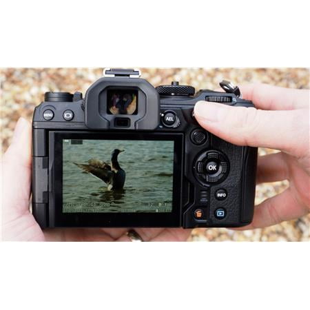 Olympus - OM SYSTEM OM-1 4K Video Mirrorless Camera Body Only - Black