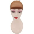thumbnail image 2 of 36 Pieces (18 Bags) Nylon Wig Caps for Women and Men (light brown), 2 of 5