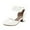White, variant on Ccpelsie Girls Dress Shoes Mary Jane Heel Party Flower Wedding Princess Pumps for Big/Little Kid(Beige,4)