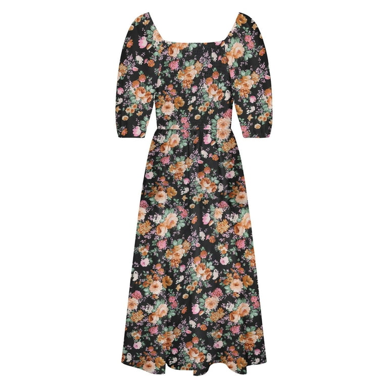 green emerald velvet dress ZARA. Short floral print dress. TM  Hibuy market