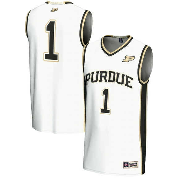 Youth GameDay Greats #1 White Purdue Boilermakers Lightweight Basketball Jersey