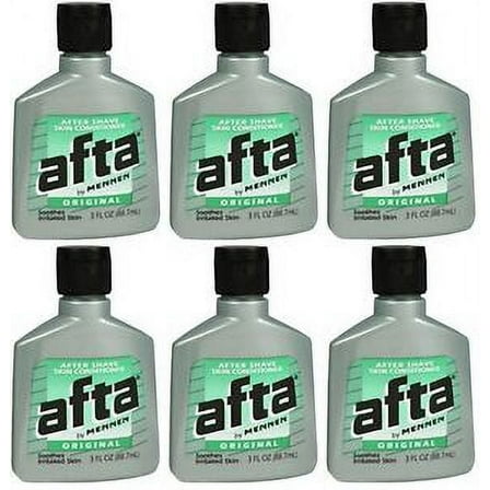 Afta Original After Shave Lotion With Skin Conditioner By Mennen 3 Oz 6 Pack