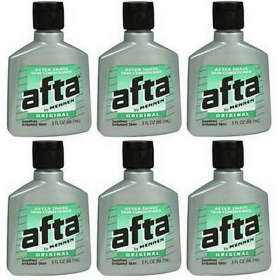 Afta Original After Shave Lotion With Skin Conditioner By Mennen 3 Oz 6 Pack