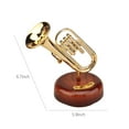 thumbnail image 4 of Msgweeeg Kids Toys Boys 6-8 Classical Orchestral Instruments Octave To Saxophone Music Box Home Wine Cooler Ornaments Octave Boxes Children's Gifts Girls Music Boxes Christmas Gifts for Teen Girls, 4 of 6