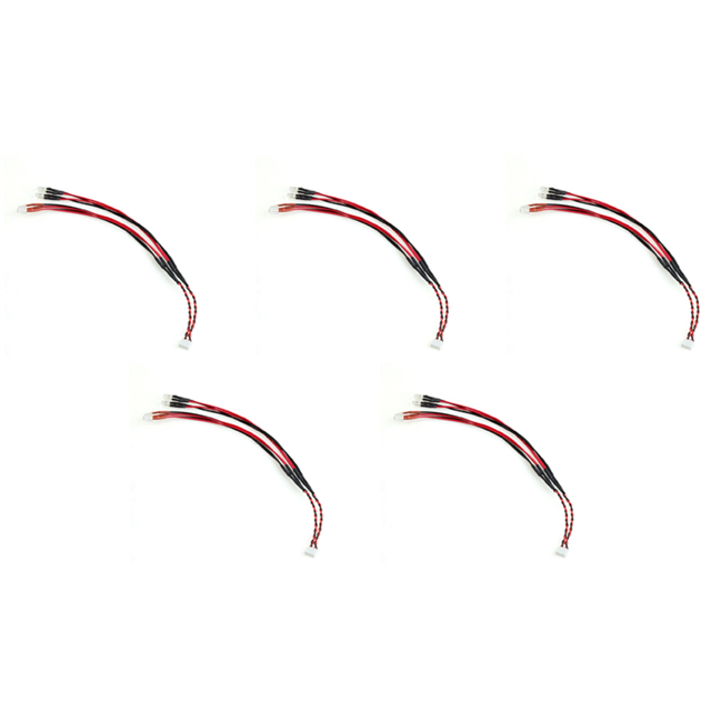 5X RC Car LED Light Headlights And Taillights for Mini-Z AWD MA020 MR03 FWD RWD 1/28 RC Car Upgrade Parts
