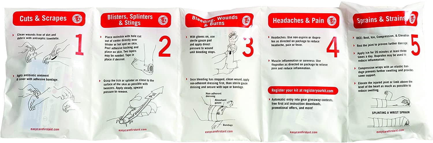 Easy Care Sports & Travel First Aid Kit (Pack of 2)