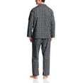 thumbnail image 2 of Men's Hanes® Classics Pajama Set Color: Black Plaid Size: M, 2 of 3