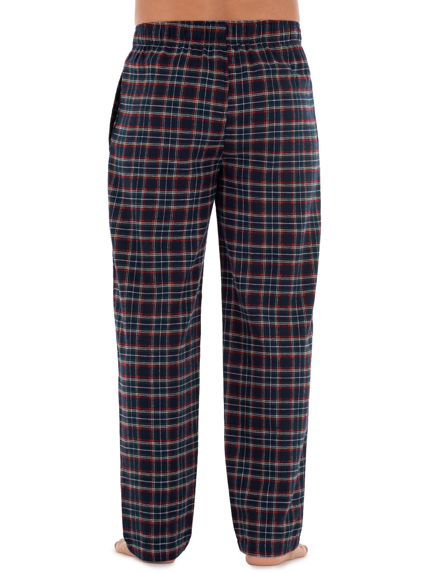 George Men's Plaid Woven Flannel Sleep Pants