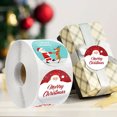 thumbnail image 1 of 500 Uds. Sellos de sobre pegatinas favores festivos Navidad para tarjetas cajas de regalo Hugtrwg Para estrenar, 1 of 7