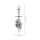 thumbnail image 2 of Houderco 10Ud Dijes Espadas Antiguos De Metal Para Collares Y Pulseras, 2 of 8