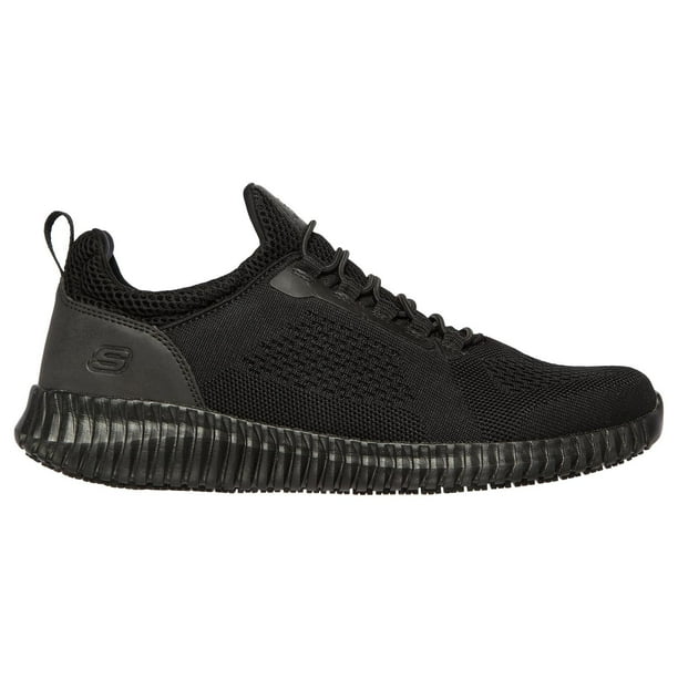 Tenis Hombre SKECHERS Slip Resistant Memory Foam negro 28