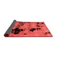 thumbnail image 2 of Ahgly Company Indoor Square Abstract Red Modern Area Rugs, 7' Square, 2 of 4