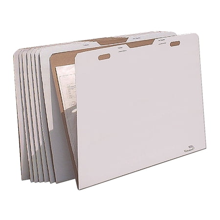 AOS Flat Storage File Folders - Stores Flat Items up to 30" x 42", Pack of 8