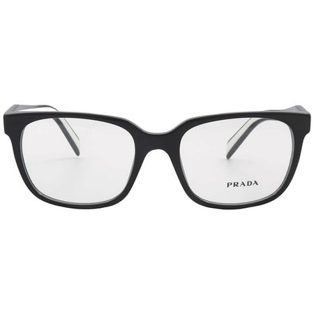 Prada Demo Rectangular Ladies Eyeglasses PR 17ZV 1AB1O1 52