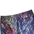 thumbnail image 4 of Leggings de Talle Alto para Mujer, Leggings con Estampado de Escamas de pez de Sirena, Pantalones Cortos elásticos, Pantalones de Fondo para Trajes Brillantes para Festivales, 4 of 5