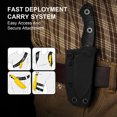 thumbnail image 5 of Kizer Rook Fixed Knife AEB-L Blade G10 Handle With Sheath Camping 1090A3, 5 of 10