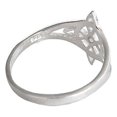 thumbnail image 3 of JOYARIS Anillo Nudo De Bruja Con Zirconia De Color Plata Solida 925 Talla 10 AN-0000395, 3 of 4