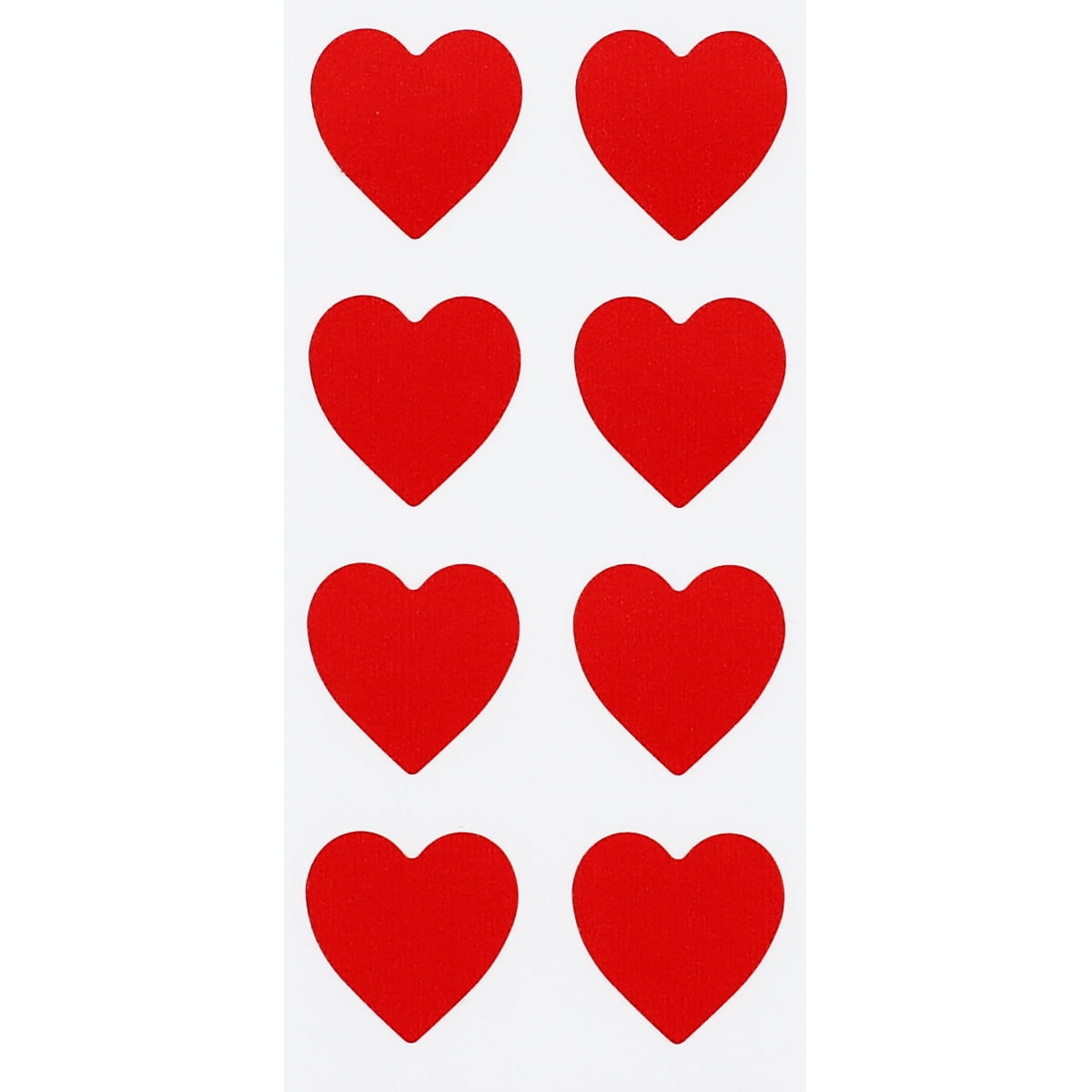 140-280 Heart Stickers, 0.75 1.25 Small Heart Stickers, Medium