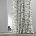 thumbnail image 5 of Woodland Grey Printed Faux Linen Sheer Curtain (1 Panel), Woodland Grey, 50W X 120L, 5 of 9