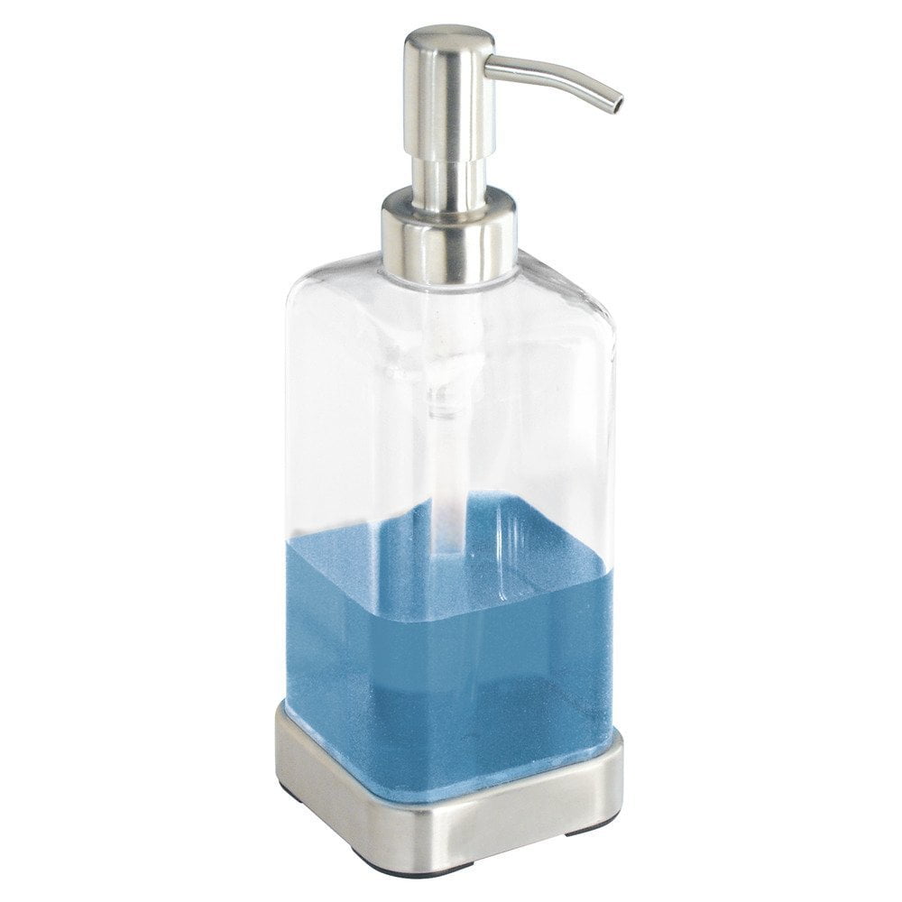 InterDesign 66980 Brushed Forma 2 Soap Pump, Stainless Steel